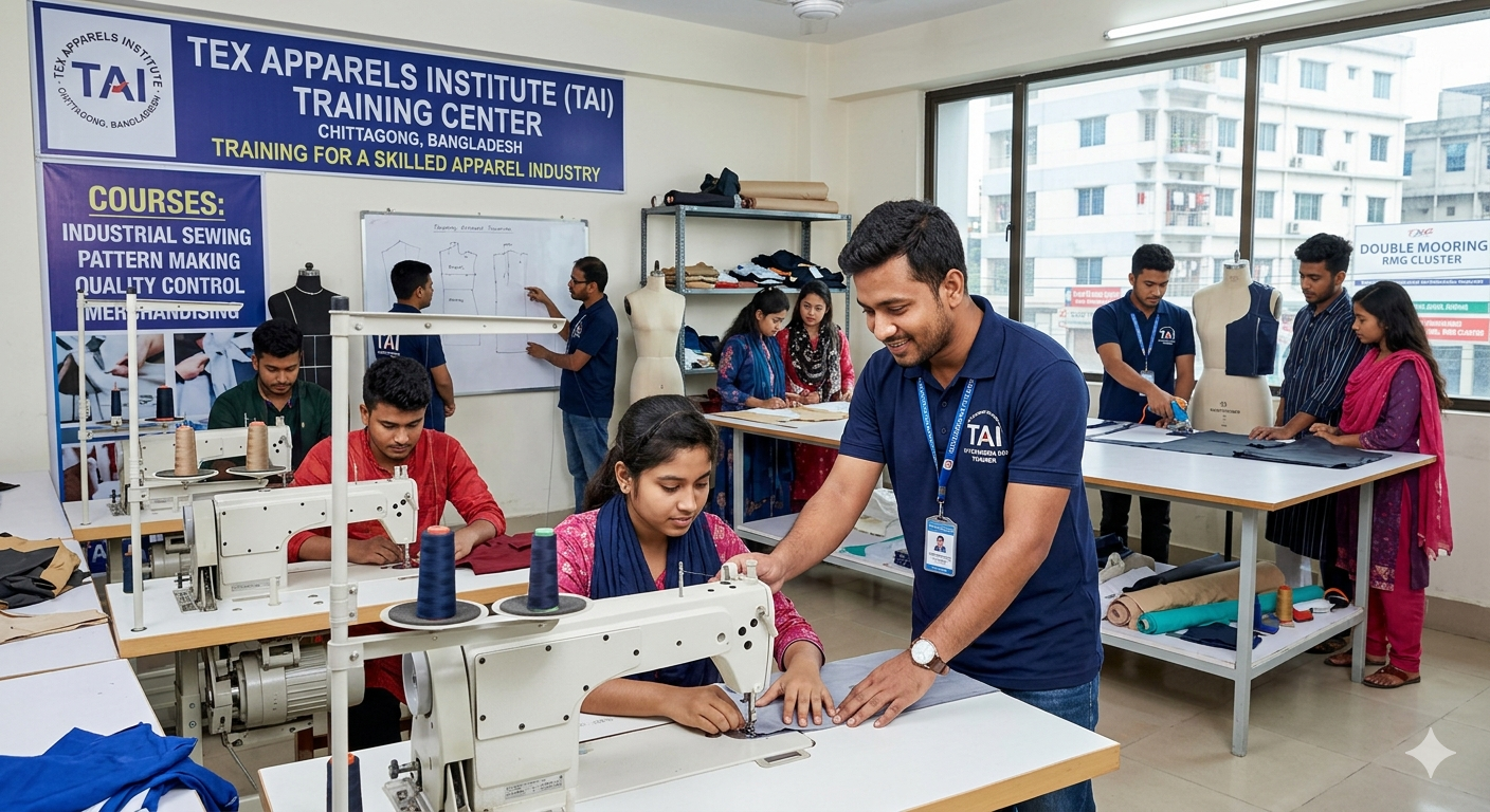 Students receiving practical training